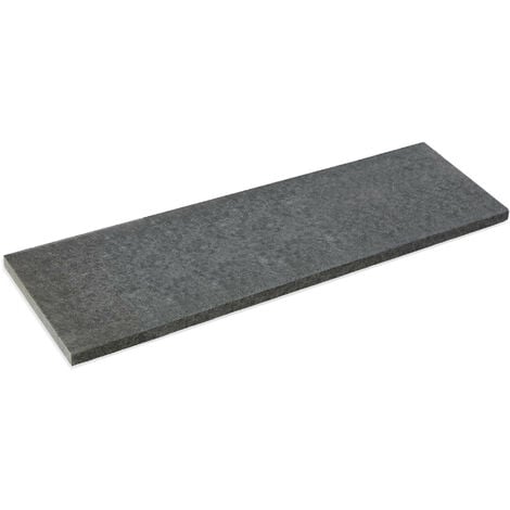 Margelle De Piscine Pierre Naturelle Granit 100x35x4 Cm Bord Droit