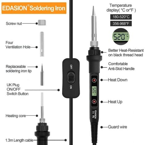 Fer Souder W Kit De Soudure Electronique De Precision Num Rique Fer