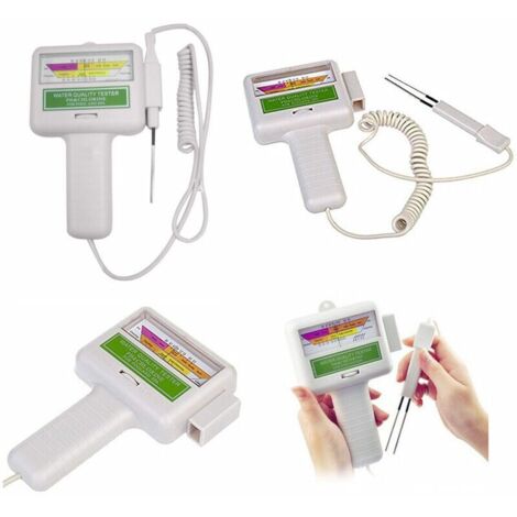 Testeur Lectronique Chlore Et Ph Pour Piscine Compteur Qualit De L Eau