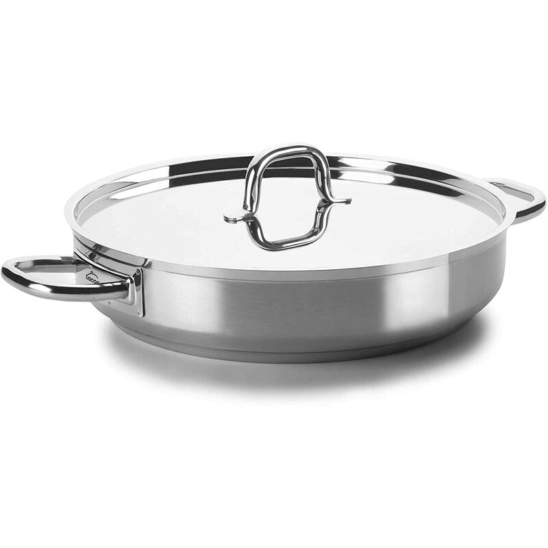 Lacor S Paellera Sin Tapa Cm Chef Luxe Inox