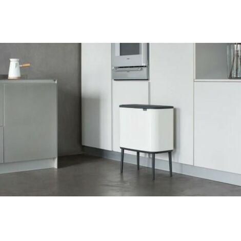 Poubelle Touch Bo Touch Bin Blanc L Sp Cial Recyclage