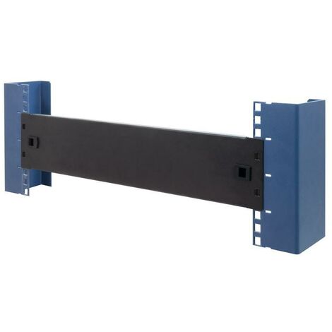 Pannello Cieco Toolless A Clip Per Armadi Rack U Nero