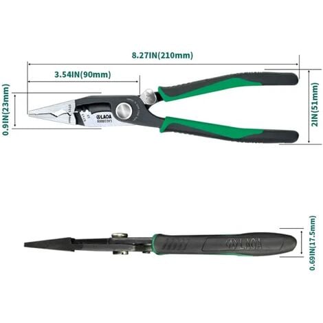 Laoa Pince Bec Pince Plate Droit Pince A Bec Pointu Outils A Main