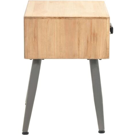 Table De Chevet Bois De Sapin Massif X X Cm Table De Chevet