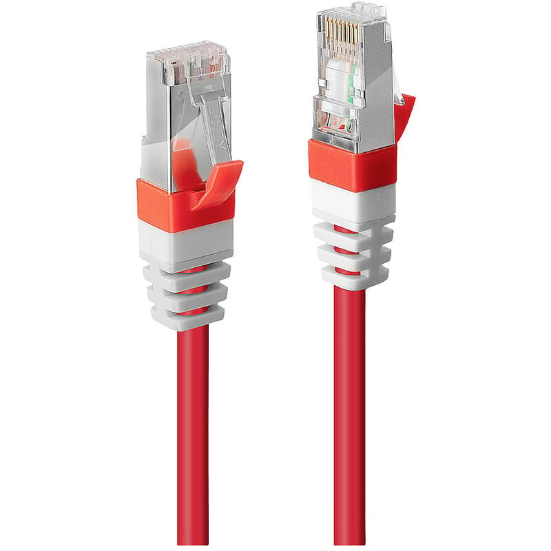 LINDY 45387 RJ45 Netzwerkkabel Patchkabel 3 00 M Rot 1 St