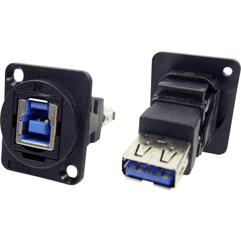 Xlr Adapter Usb B Buchse Auf Usb A Buchse Adapter Einbau