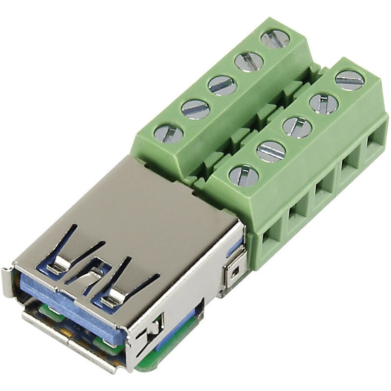 TRU COMPONENTS USB AFT 2 Einbaubuchse USB 3 0 Buchse Einbau Horizontal