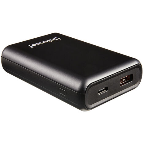 Intenso A10000 Powerbank 10000 MAh Li Ion USB A USB C Schwarz