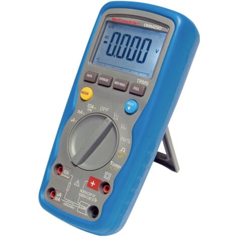 Multimetrix DMM 230 Hand Multimeter Digital Wasserdicht IP67 CAT III