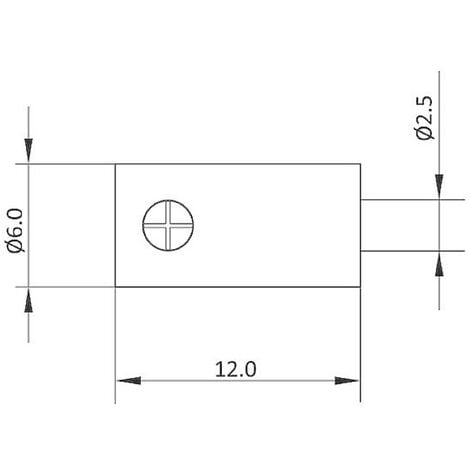 Econ Connect HOK25GN Miniatur Bananenstecker Buchse 1 St Bulk