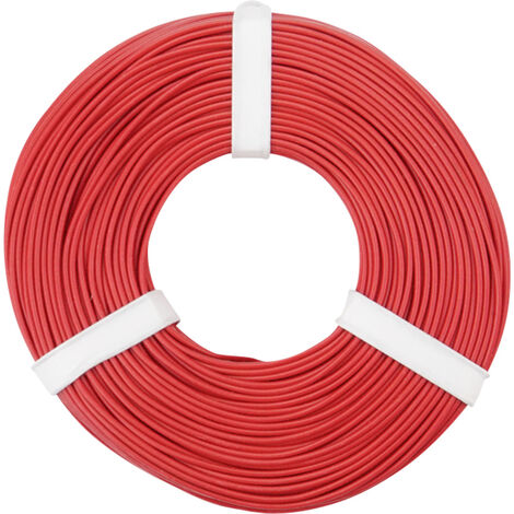 Donau Elektronik 125 050 Litze 1 x 0 25 mm² Rot 50 m