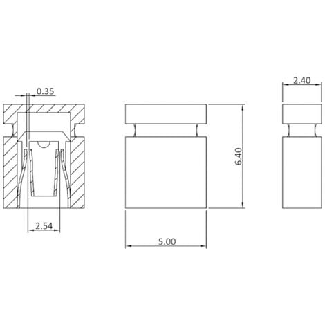 econ connect SHSWG SHSWG Kurzschlussbrücke Rastermaß 2 54 mm Polzahl