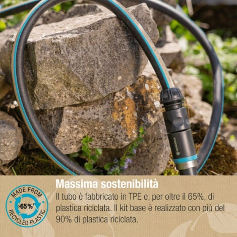 Gardena Set Tubo Acqua Da Giardino Ecoline M Mm Con Lancia