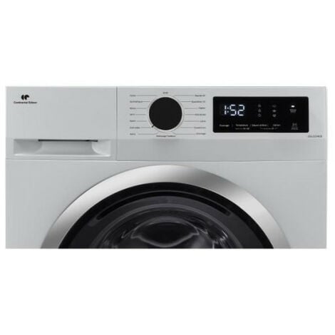 Lave Linge Hublot Continental Edison Cell Iss Kg Largeur Cm