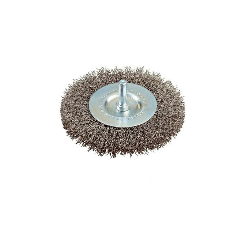 Brosse Circulaire Sur Tige D Mm Fils De Mm Ondul S Inox