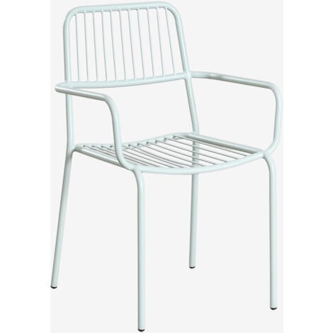 Pack De Chaises De Jardin Empilables Avec Accoudoirs Elton Sklum Iceberg