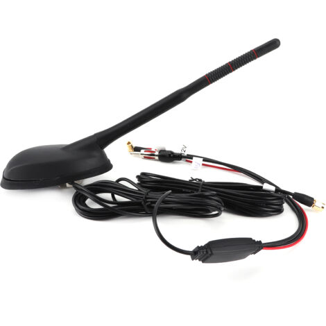 Antenne DAB GPS FM pour voiture amplifiée active montage sur toit