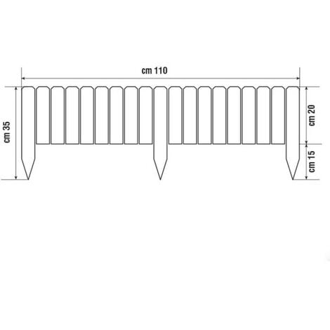 Valla De Madera Impregnada Rollborder