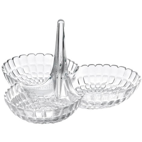 Guzzini Plat Hors D Uvre Transparent Tiffany