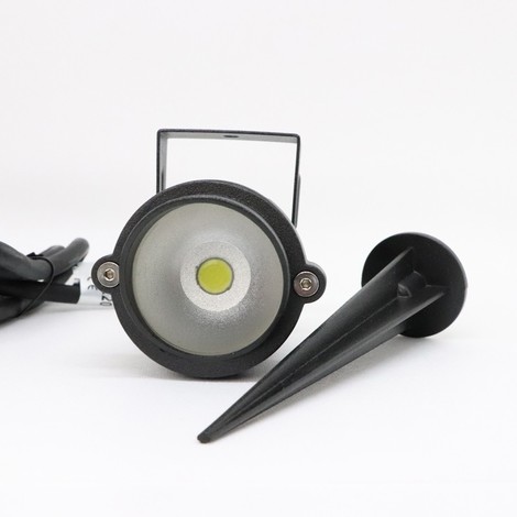 Spot piquet extérieur LED COB 6W Lumihome blanc chaud 3500k