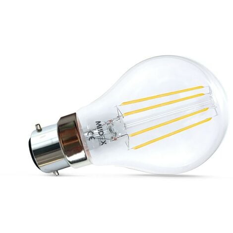 Ampoule Led B W Cob Bulb Filament Miidex Lighting Blanc Neutre