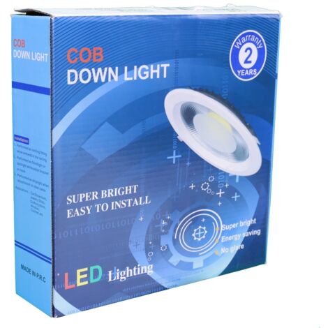 Jandei Downlight Led Cob W K Runde Brack White Downlight Led