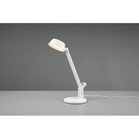 Lampe De Bureau LED Tactile Dimmable Blanc