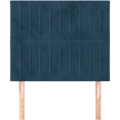 Furniture Limited T Tes De Lit Pcs Bleu Fonc X X Cm