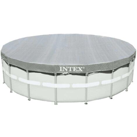 Poolabdeckung Deluxe Rund Cm Intex