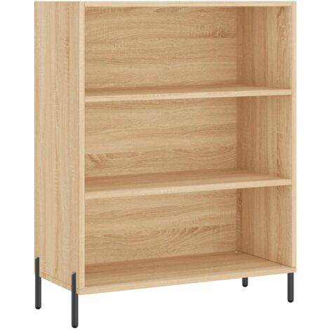 Shelf Cabinet Sonoma Oak 69 5x32 5x90 Cm Engineered Wood VidaXL