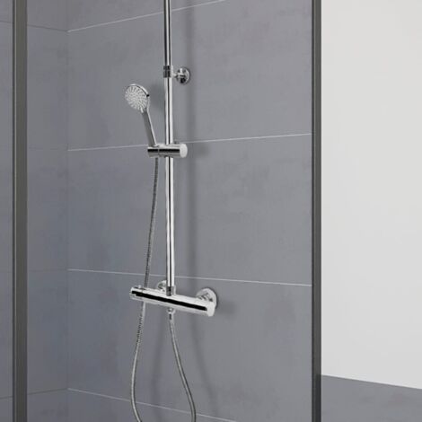 Complete Overhead Shower System Perfect Neo Chrome Cornat