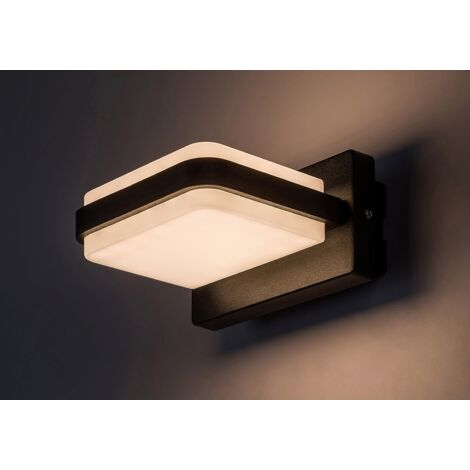 Applique extérieure Gendt 12W IP44 800lm 3000K LED noir Rabalux