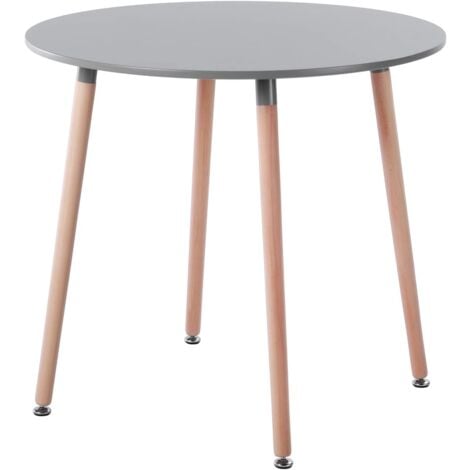 H J Wedoo Ronde Table De Salle Manger Scandinave Diam Tre Cm