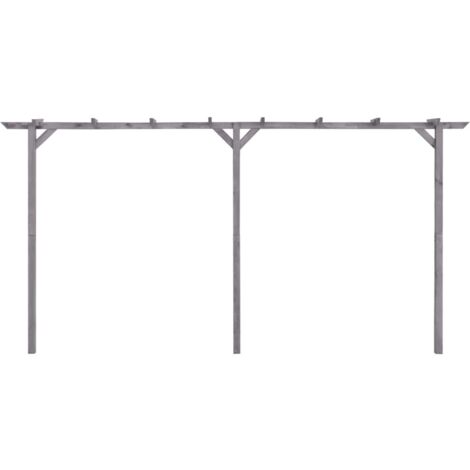 The Living Store Garten Pergola Grau X X Cm Impr Gniertes