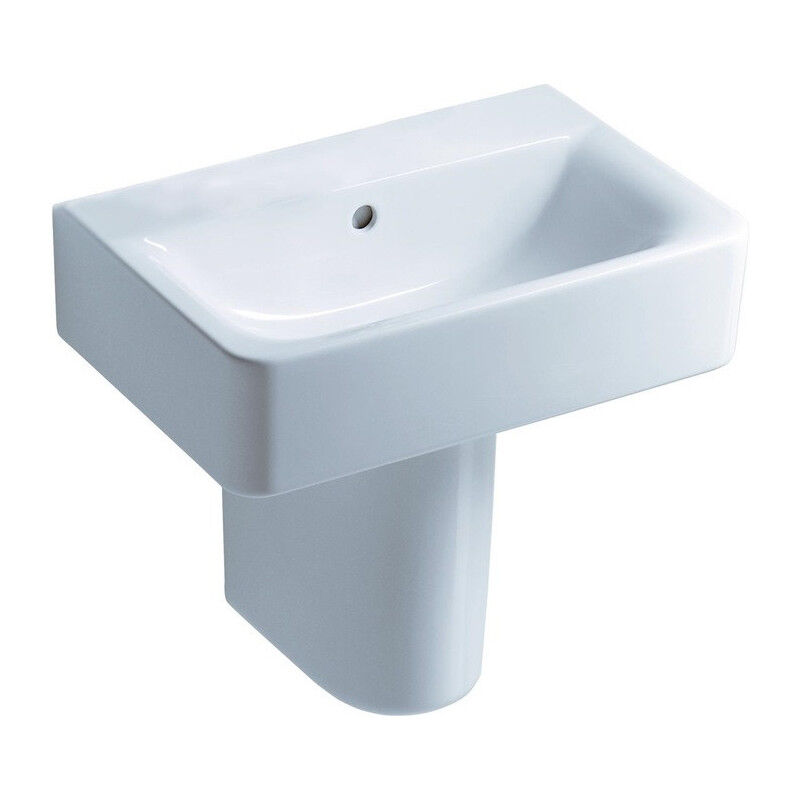 Lavabo CONNECT CUBE Sans Trou Pour Robinet Compact 550 X 375 X 175 Mm