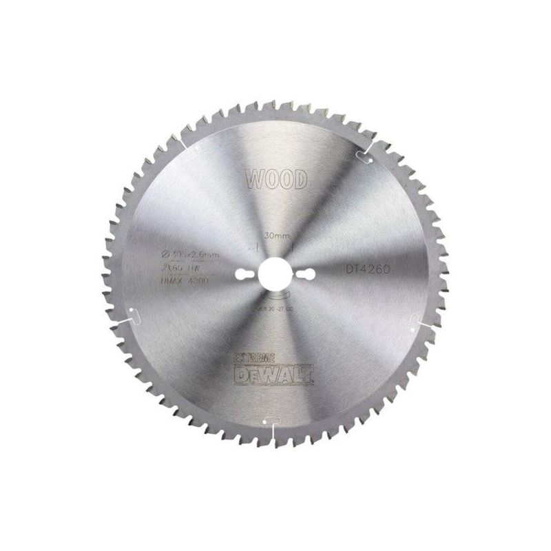 DeWalt DT4260 QZ 305mm X 30mm X 60T Extreme Mitre Saw Blade