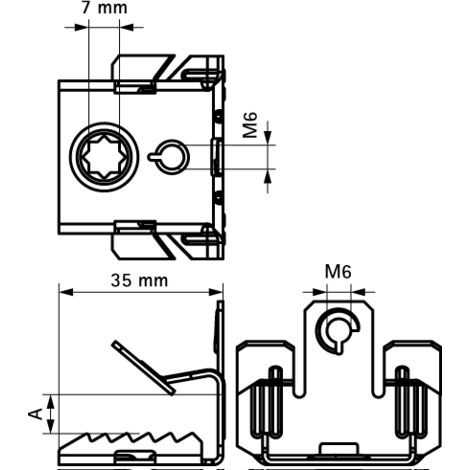 Walraven Britclips Fijador De Cantos De Chapa Fu M Mm