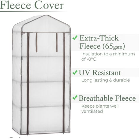 4 Tier Greenhouse Fleece Cover