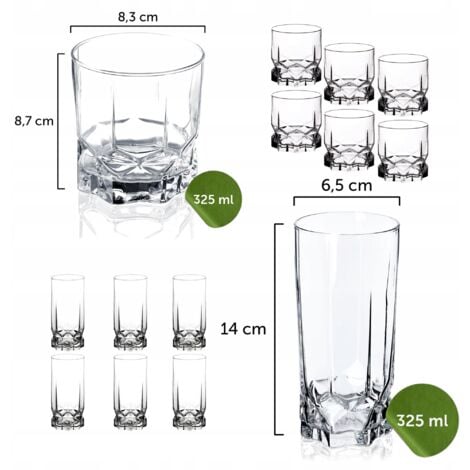 Kadax Verres Boire Pour Toutes Les Occasions Verres Transparents