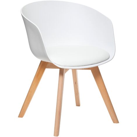 Set De 4 Sillones Baya Blanco