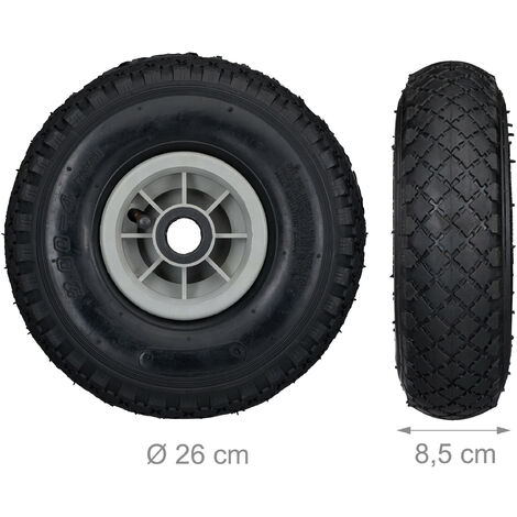 4 X Sackkarrenrad 3 00 4 Luftbereift Ersatzrad Kunststofffelge
