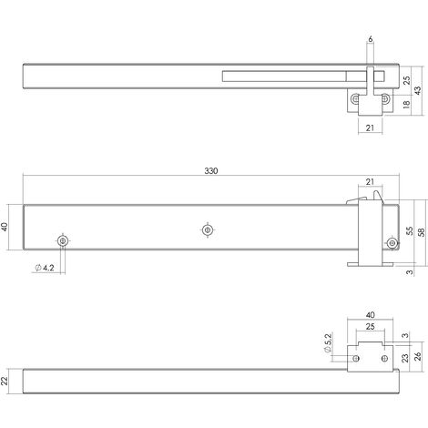 Intersteel Schlie Verz Gerung Schiebet Rsystem Edelstahl Geb Rstet