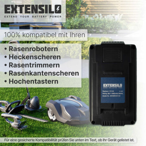 Extensilo Akku Ersatz F R Al Ko Energyflex Energyflex B