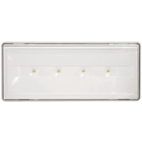 Lampada Emergenza Led A Parete Beghelli Ip Stile W Se Sa H