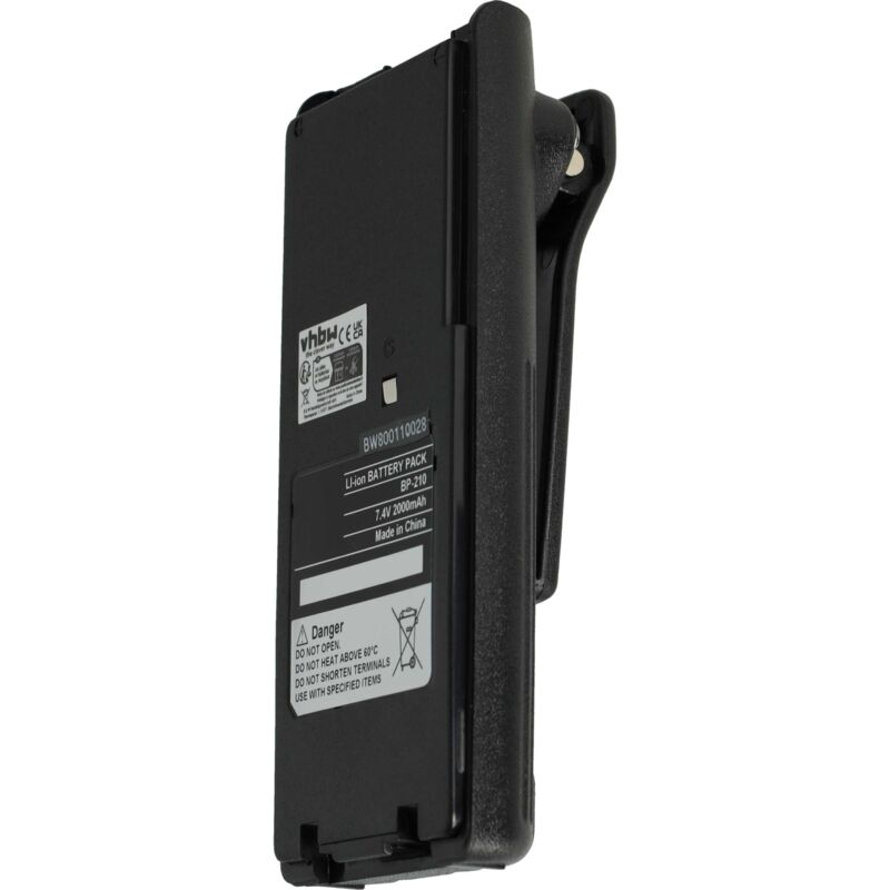 Vhbw 1x Batterie Compatible Avec Icom IC A24 IC F11 IC A6 IC A6E IC