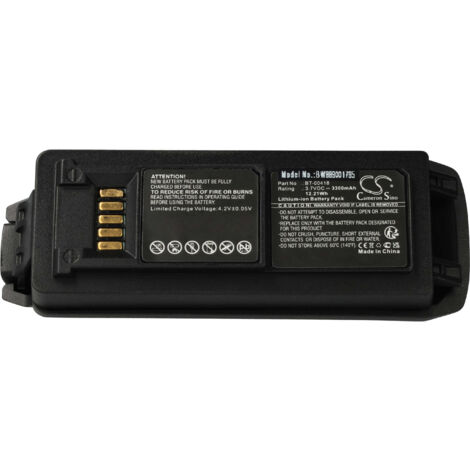 Vhbw Batterie Compatible Avec Zebra MC2700 MC2200 Scanner De Code