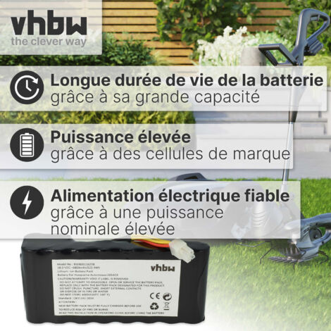 Vhbw Bloc De Batteries Compatible Avec Husqvarna Automower