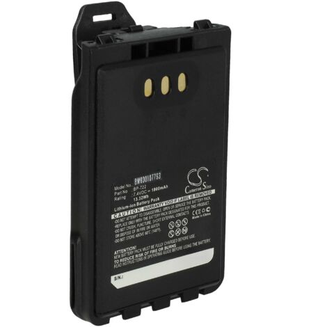 Vhbw Batterie Compatible Avec Icom ID 31A ID 31E ID 51A ID 51E Radio