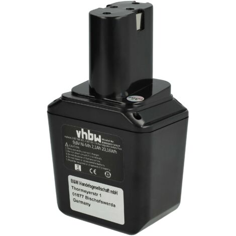 Vhbw 1x Batterie Compatible Avec Bosch GSB 9 6 VET GSC 9 6 V GSR 9 6