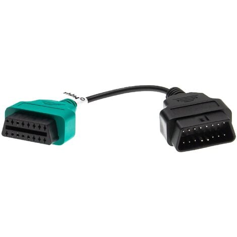 Vhbw Adaptateur Obd A Obd Pin Vers Obd Compatible Avec Alfa